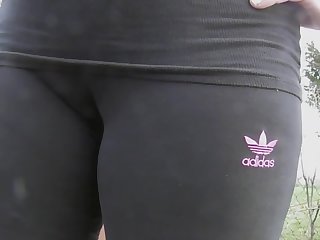 Cameltoe east hungarian fitness mom