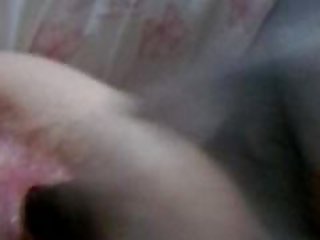 Fucking a wline bottle cause I'm horny