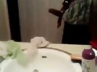 Watching ya babymama thick ass booty