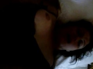 Mel in a hotel room 4