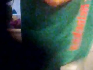 Voyeur mature chubby asian mom flashing in