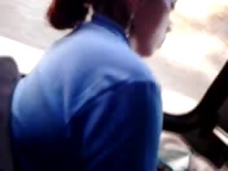 ENCOXCANDO DEDOS PANTS EMPLEADA TIENDA