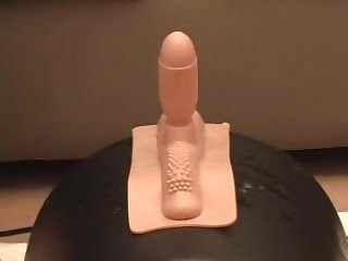 Extremely strong orgasm on Sybian