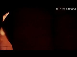 Washing dishes under the skirt