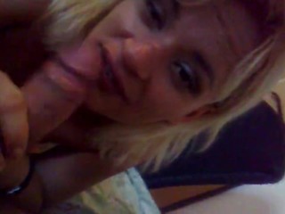 blonde milf good suck dick