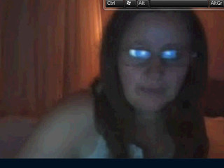 Married Granny shows her boobs on cam