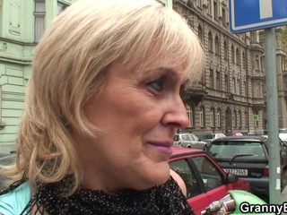 60 years old prostitute rides his young